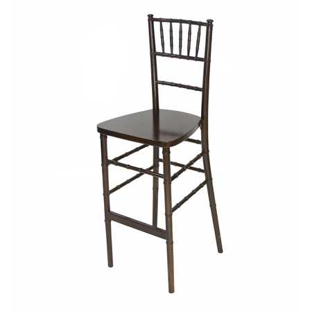 ATLAS COMMERCIAL PRODUCTS Chiavari Bar Stool, Fruitwood CBS4FW